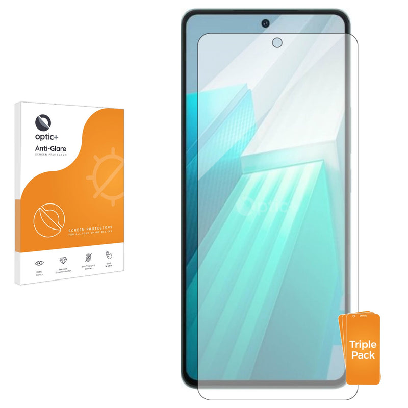 3pk Optic+ Anti-Glare Screen Protectors for vivo iQOO Neo 8