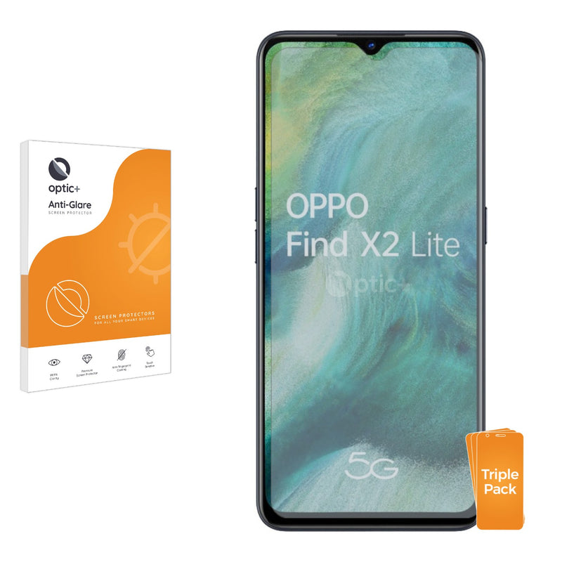 Optic+ Anti-Glare Screen Protector for Oppo Find X2 Lite