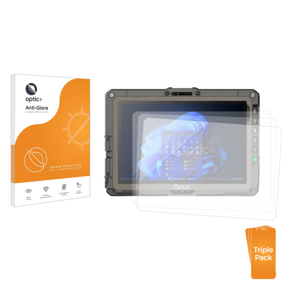 3-pack of Anti-Glare Screen Protectors for Getac UX10 G3