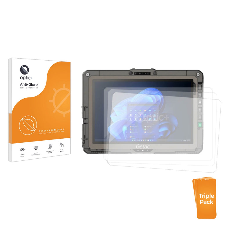 3-pack of Anti-Glare Screen Protectors for Getac UX10 G3