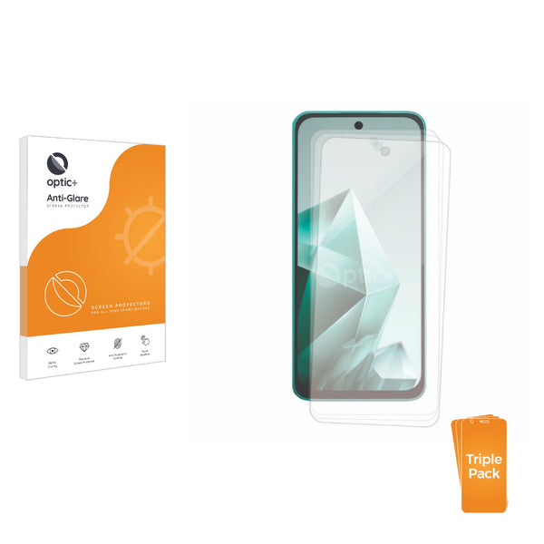 3-pack of Anti-Glare Screen Protectors for Infinix Note 50x