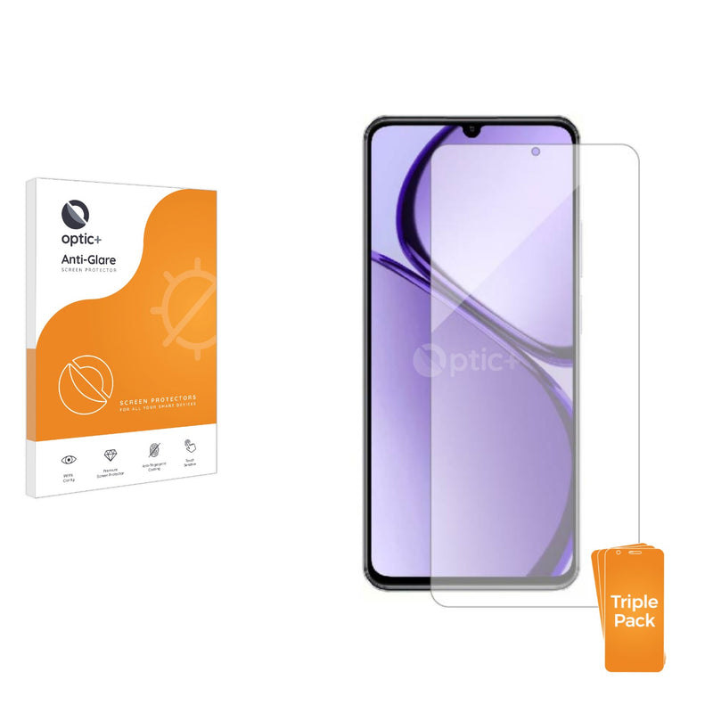 3-pack of Anti-Glare Screen Protectors for realme N63