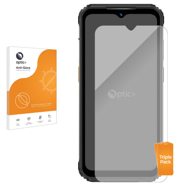 3pk Optic+ Anti-Glare Screen Protectors for Ulefone Armor 21