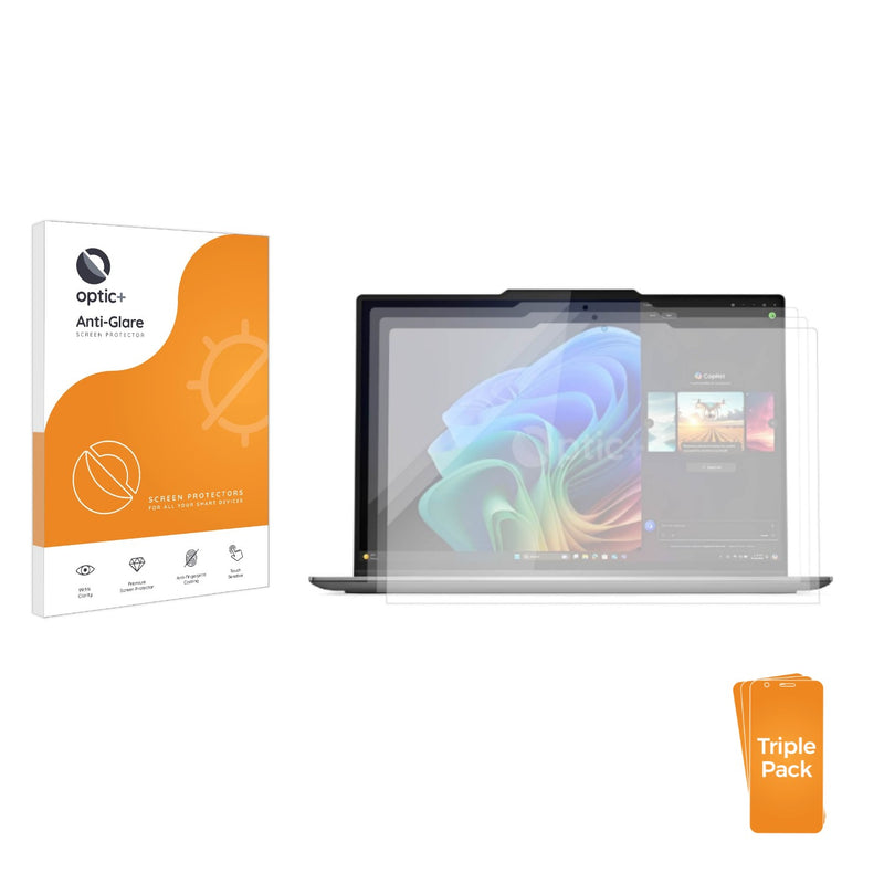 3-pack of Anti-Glare Screen Protectors for Lenovo ThinkPad X9 14 G1
