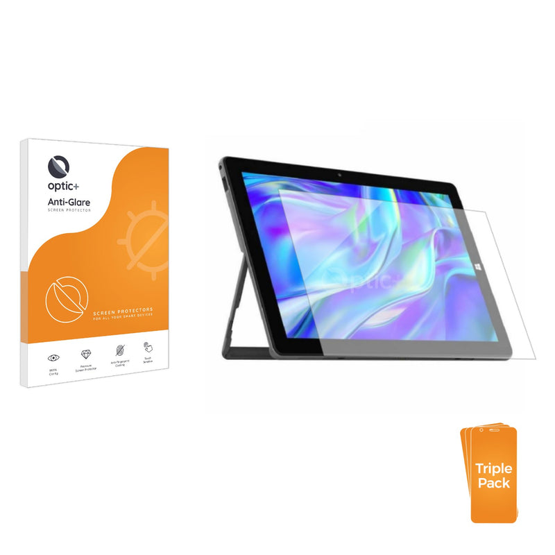 3pk Optic+ Anti-Glare Screen Protectors for Alldocube iWork 20 Pro