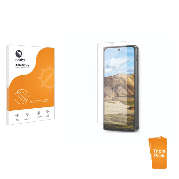 3pk Optic+ Anti-Glare Screen Protectors for Oppo Find N3