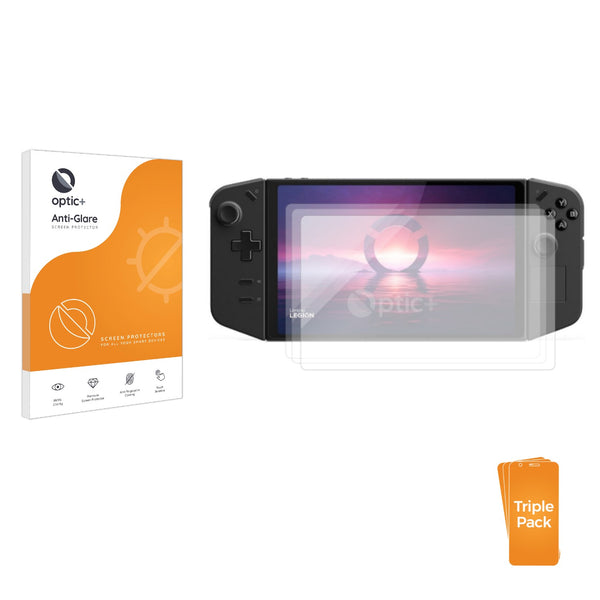 3-pack of Anti-Glare Screen Protectors for Lenovo Legion Go S