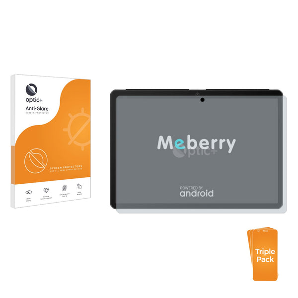 3pk Optic+ Anti-Glare Screen Protectors for Meberry M7