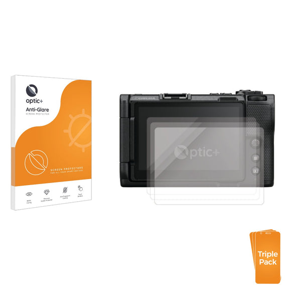 3-pack of Anti-Glare Screen Protectors for Nikon ZR