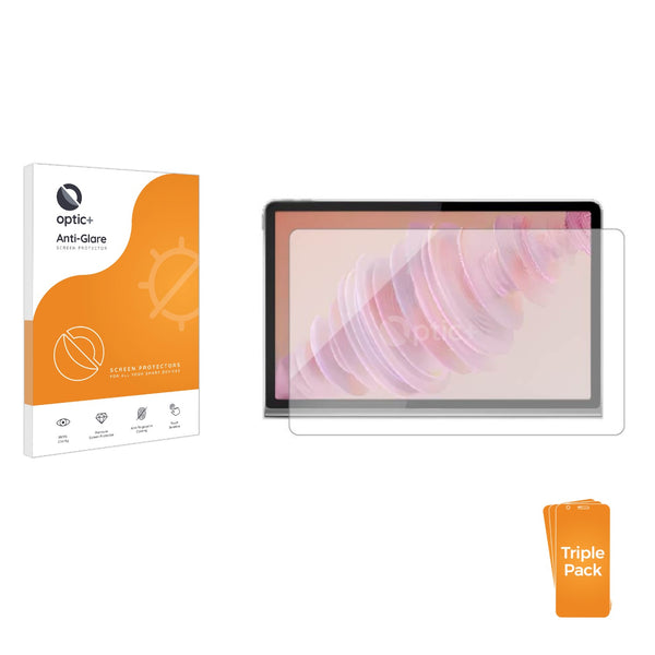 3-pack of Anti-Glare Screen Protectors for Lenovo Tab Plus