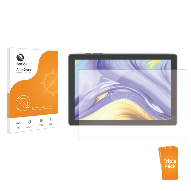 3-pack of Anti-Glare Screen Protectors for Kogan Explore Tab 10.1" Android Tablet