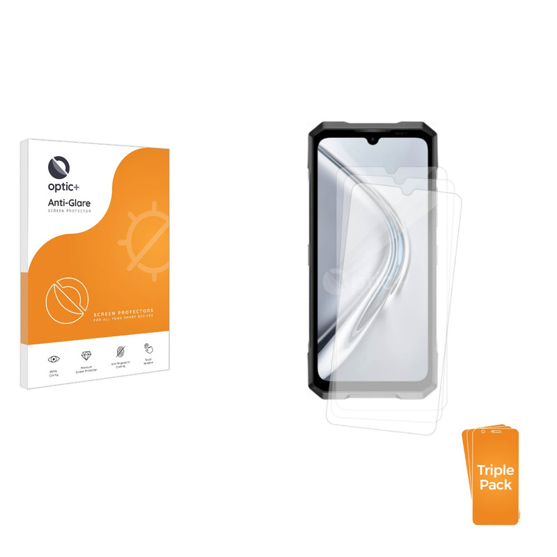 3-pack of Anti-Glare Screen Protectors for Doogee Blade GT Pro