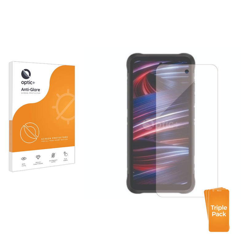 3pk Optic+ Anti-Glare Screen Protectors for Umidigi Bison GT2 Pro 5G