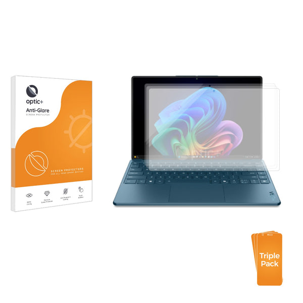 3-pack of Anti-Glare Screen Protectors for Lenovo Yoga Slim 9i Gen 10 14