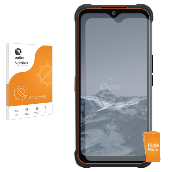 3pk Optic+ Anti-Glare Screen Protectors for AGM Glory SE