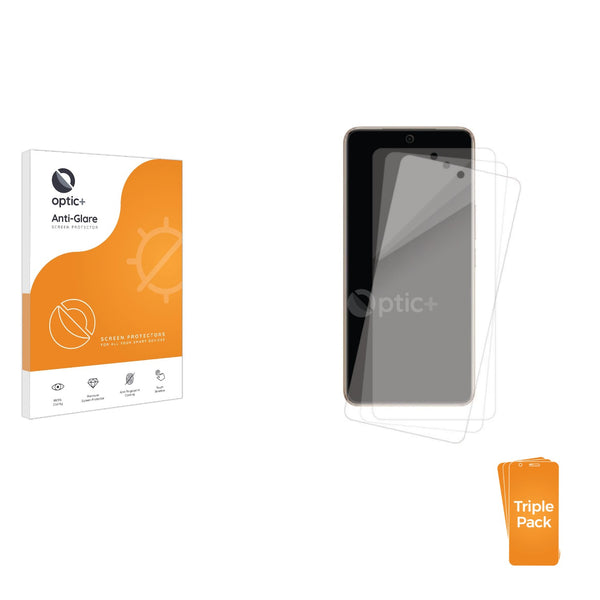 3-pack of Anti-Glare Screen Protectors for Vivo T4