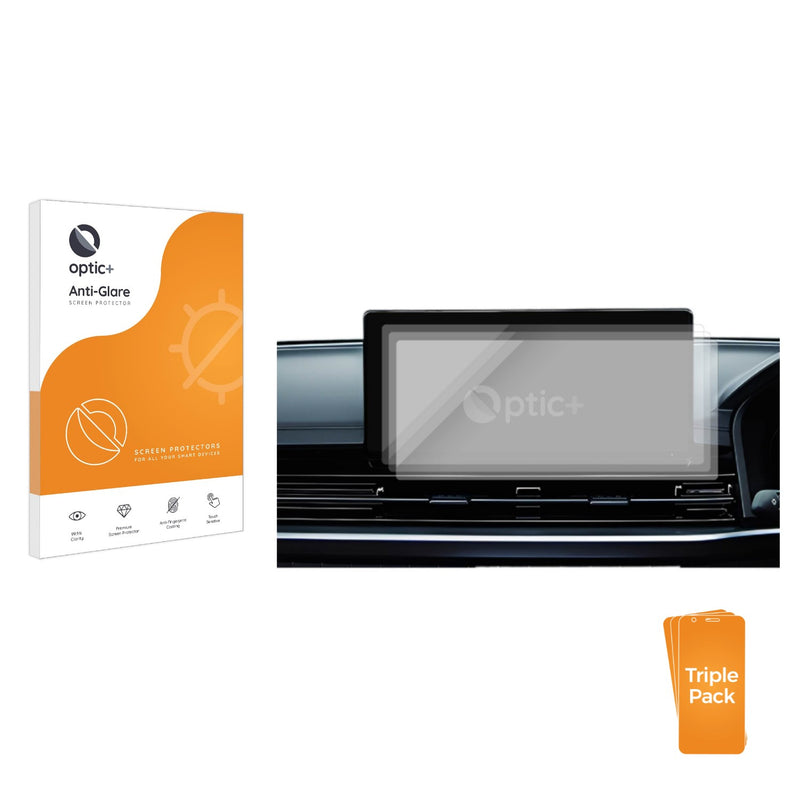 3-pack of Anti-Glare Screen Protectors for Ssangyong Musso ELX (2024)