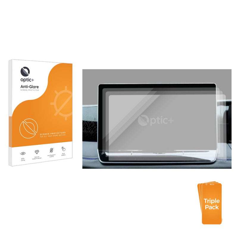 3-pack of Anti-Glare Screen Protectors for Volkswagen Tiguan MK3 Ready 2 Discover 15"