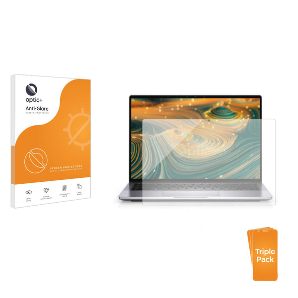 3-pack of Anti-Glare Screen Protectors for Dell Latitude 7420 2-in-1 Touch