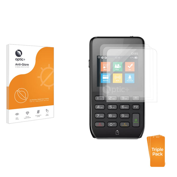 3-pack of Anti-Glare Screen Protectors for Pax A8900 K4