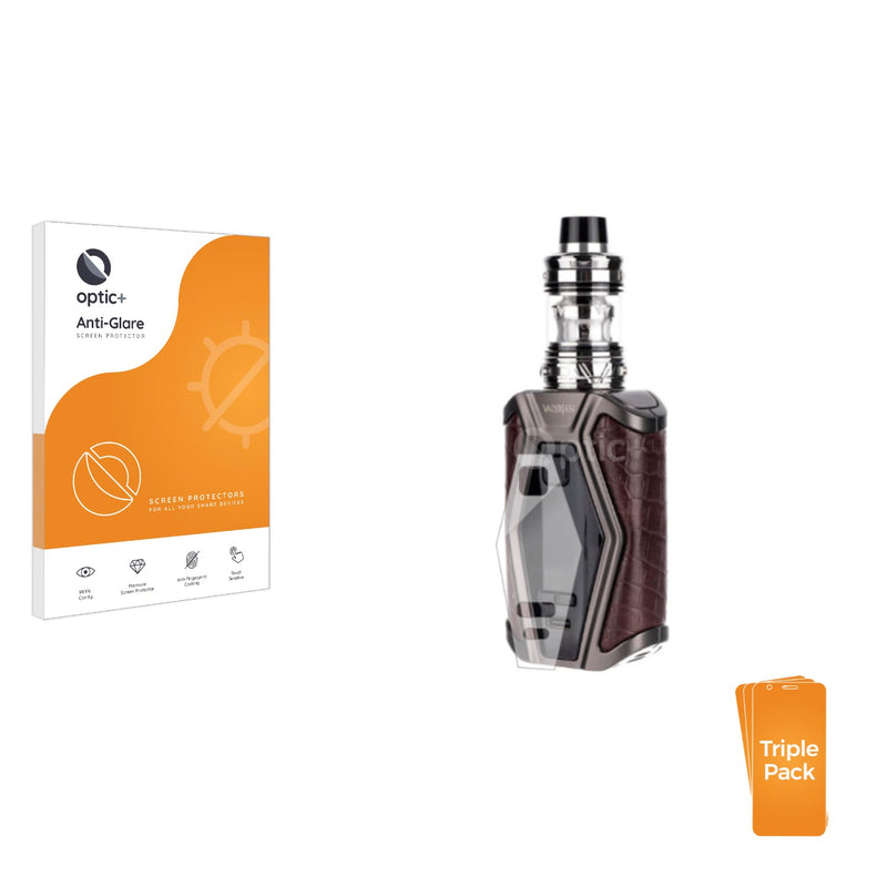 3pk Optic+ Anti-Glare Screen Protectors for UWELL Valyrian 3