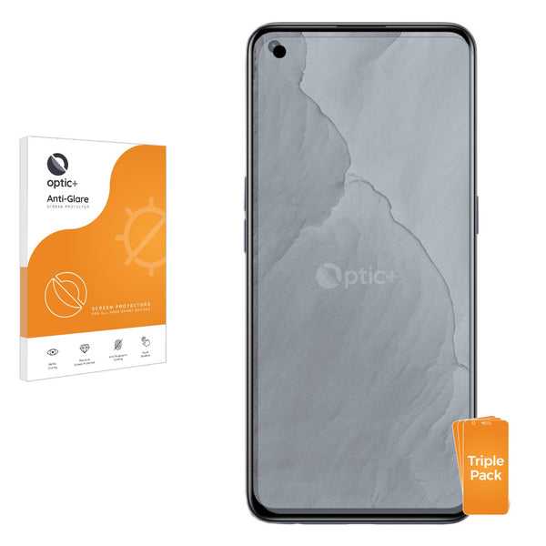 3pk Optic+ Anti-Glare Screen Protectors for Realme GT Master Edition