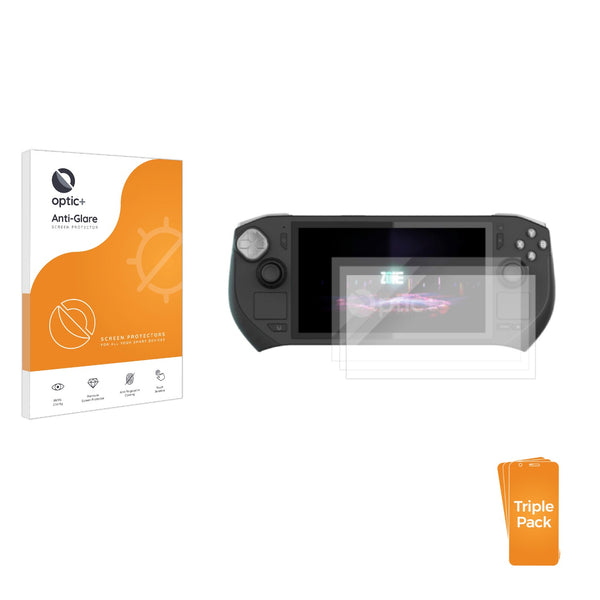 3-pack of Anti-Glare Screen Protectors for Zotac Gaming Zone