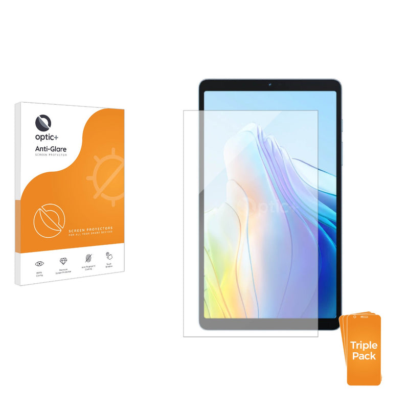 3pk Optic+ Anti-Glare Screen Protectors for Blackview Tab 60