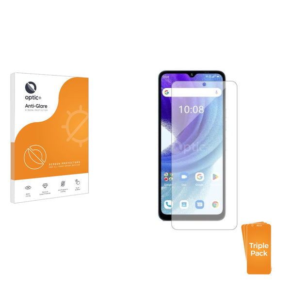 3-pack of Anti-Glare Screen Protectors for Umidigi A15T