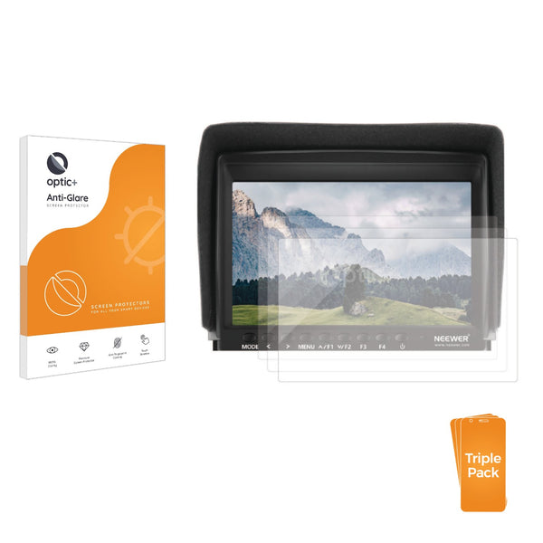 3-pack of Anti-Glare Screen Protectors for NEEWER F700 7" Camera Field Touch Screen Monitor