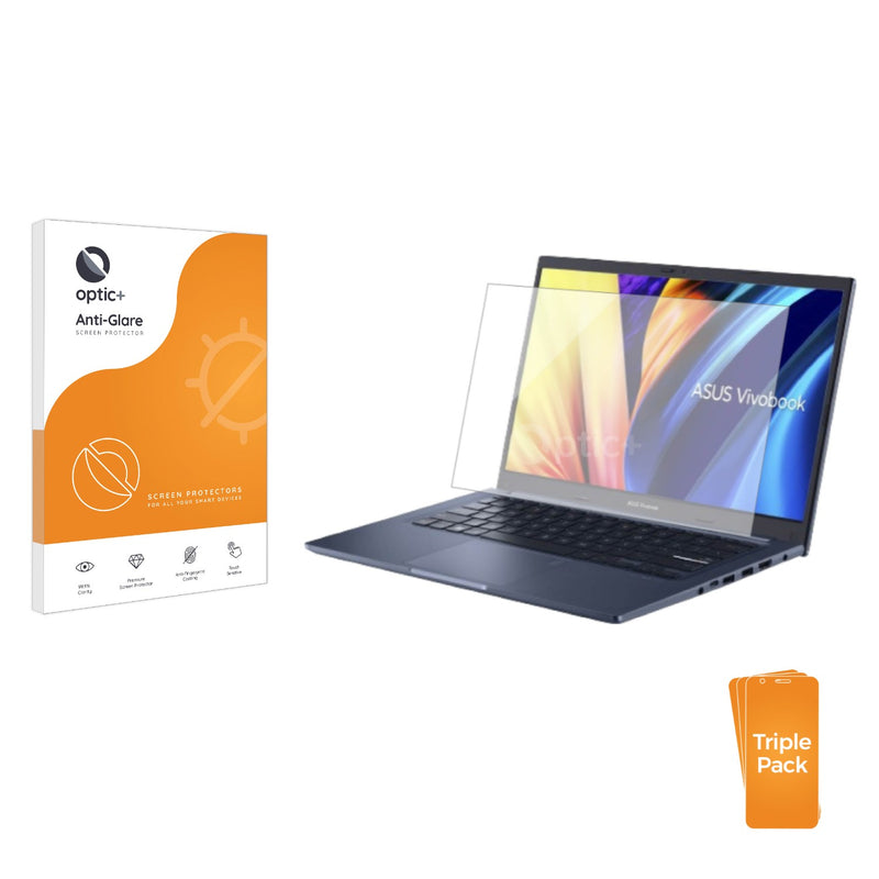 3pk Optic+ Anti-Glare Screen Protectors for ASUS Vivobook 15 F1500EA