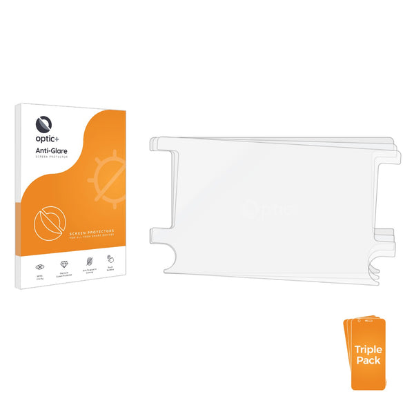 3pk Optic+ Anti-Glare Screen Protectors for Toyota Hilux SR5 2022
