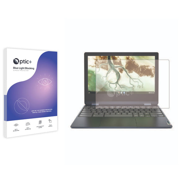 Optic+ Blue Light Blocking Screen Protector for Lenovo IdeaPad Flex 3 Chromebook 11IJL6