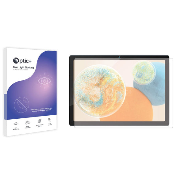 Optic+ Blue Light Blocking Screen Protector for Mouikei 10" Tablet