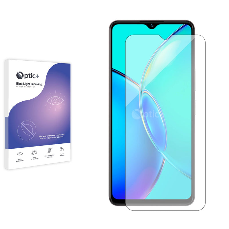 Optic+ Blue Light Blocking Screen Protector for Vivo Y27