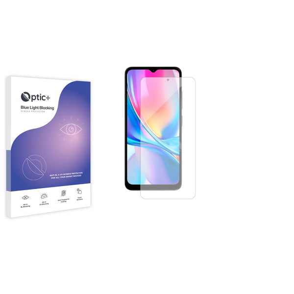 Blue Light Blocking Screen Protector for ZTE Blade A35e.