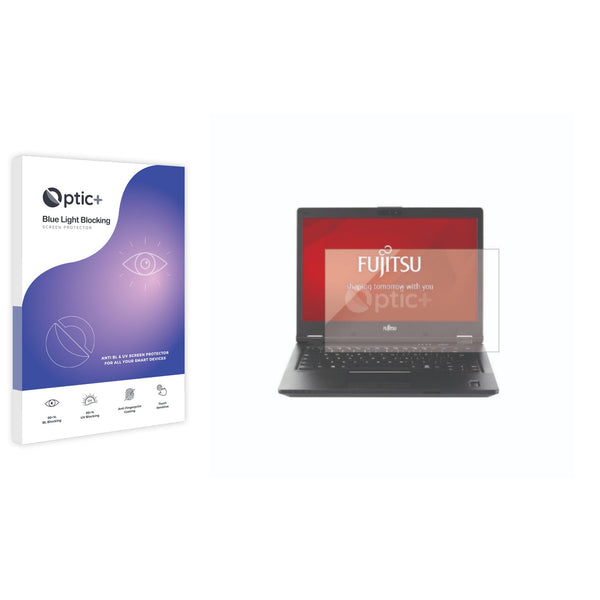 Blue Light Blocking Screen Protector for Fujitsu Lifebook E449.