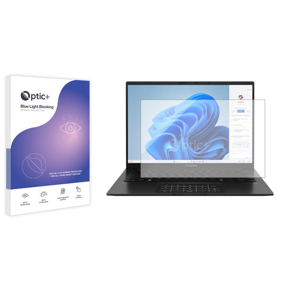 Optic+ Blue Light Blocking Screen Protector for ASUS ZenBook 14 OLED UM3406