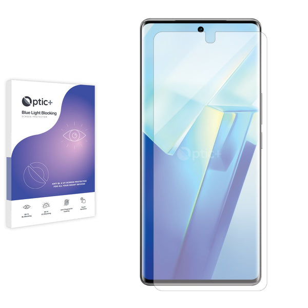 Optic+ Blue Light Blocking Screen Protector for Vivo T2 Pro