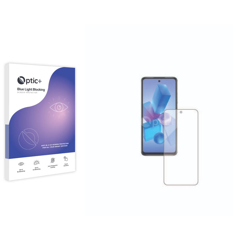 Optic+ Blue Light Blocking Screen Protector for Infinix Hot 40i