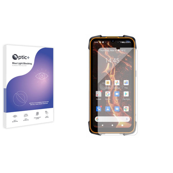 Optic+ Blue Light Blocking Screen Protector for Cubot King Kong 9