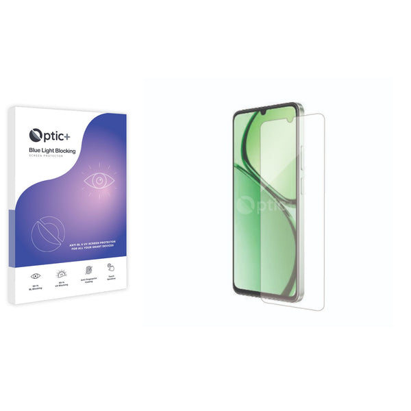 Optic+ Blue Light Blocking Screen Protector for realme C63