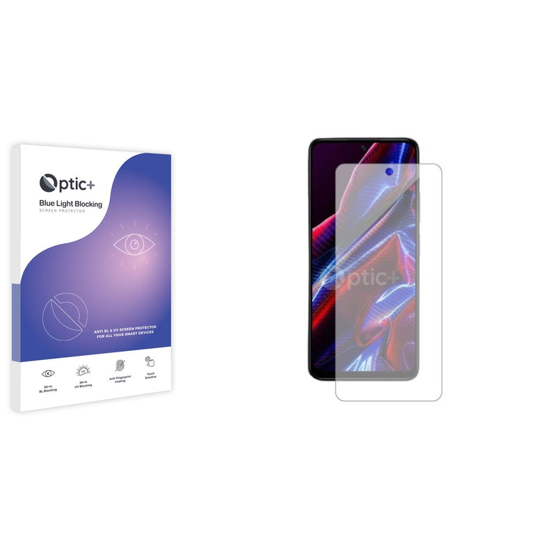 Optic+ Blue Light Blocking Screen Protector for Xiaomi Poco X5