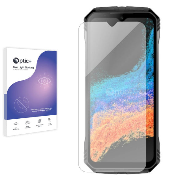 Optic+ Blue Light Blocking Screen Protector for Doogee V Max