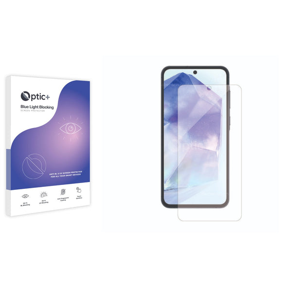 Optic+ Blue Light Blocking Screen Protector for Samsung Galaxy A55 5G