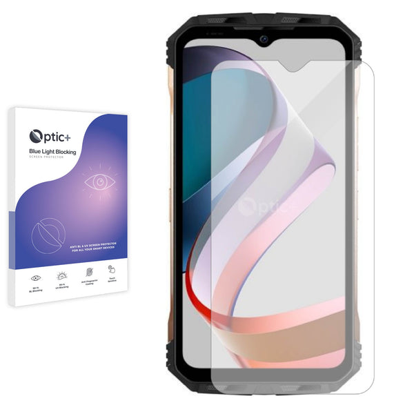 Optic+ Blue Light Blocking Screen Protector for Doogee V30T