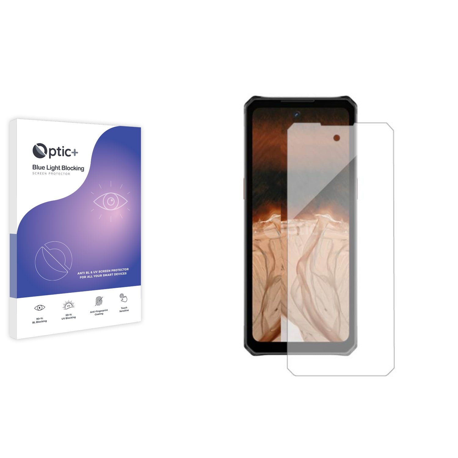 Optic+ Blue Light Blocking Screen Protector for iiiF150 B3 - ScreenShield