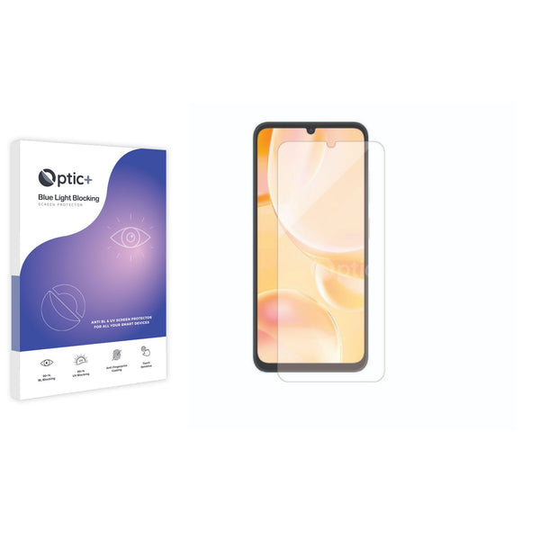 Blue Light Blocking Screen Protector for ZTE Blade A55.