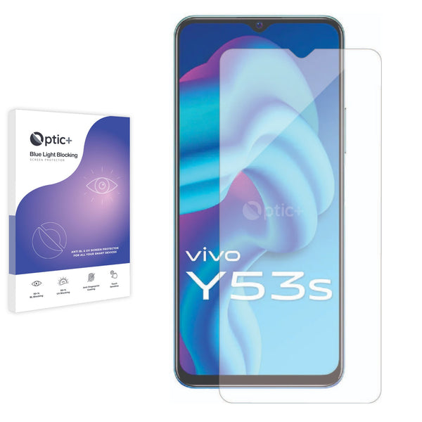 Optic+ Blue Light Blocking Screen Protector for Vivo Y53s