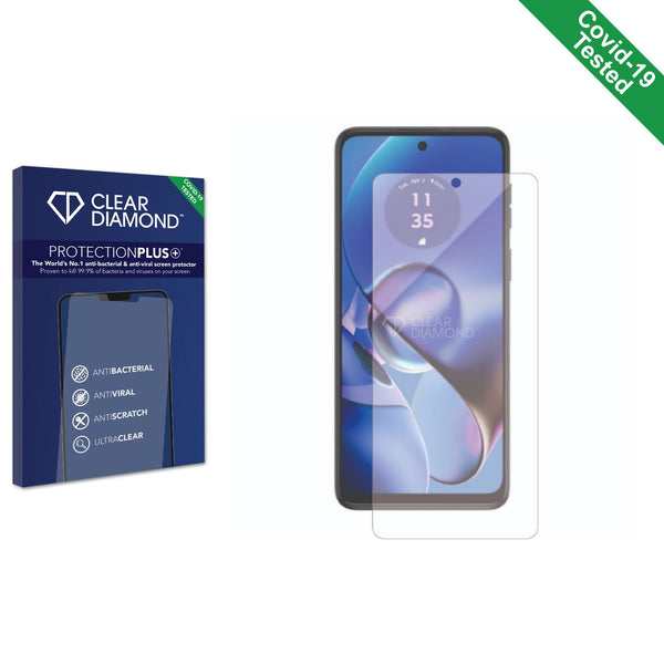 Clear Diamond Anti-viral Screen Protector for Motorola Moto G64